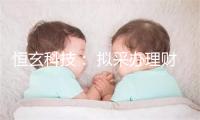 恒玄科技: 拟采办理财产品
